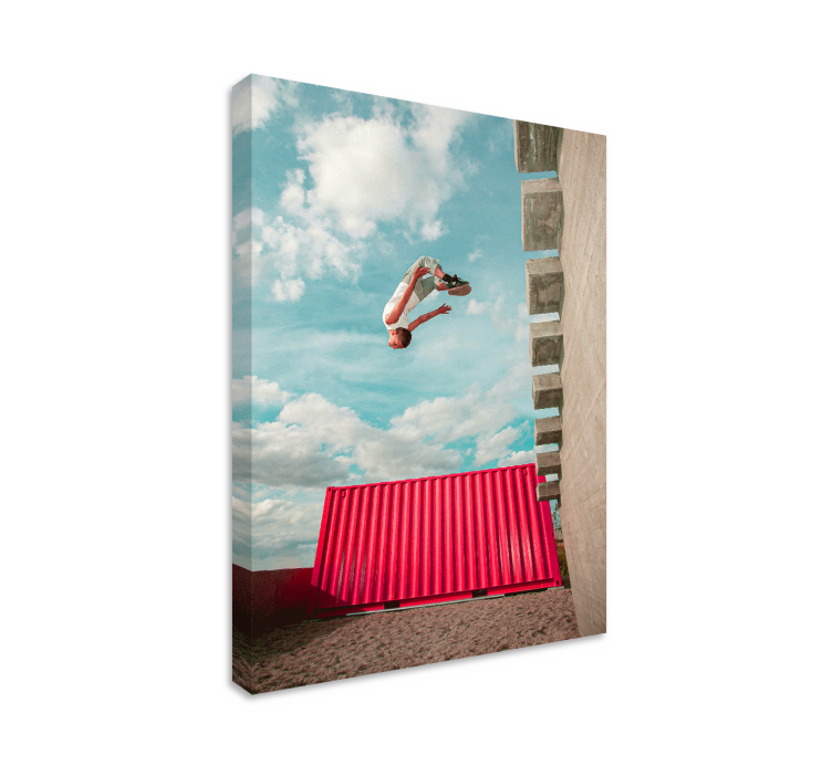 Disegno di stampa poster parkour - TenStickers