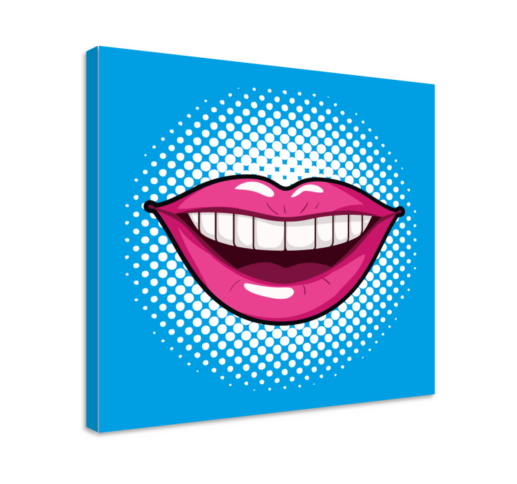 Altri quadri bocca da pop art - TenStickers