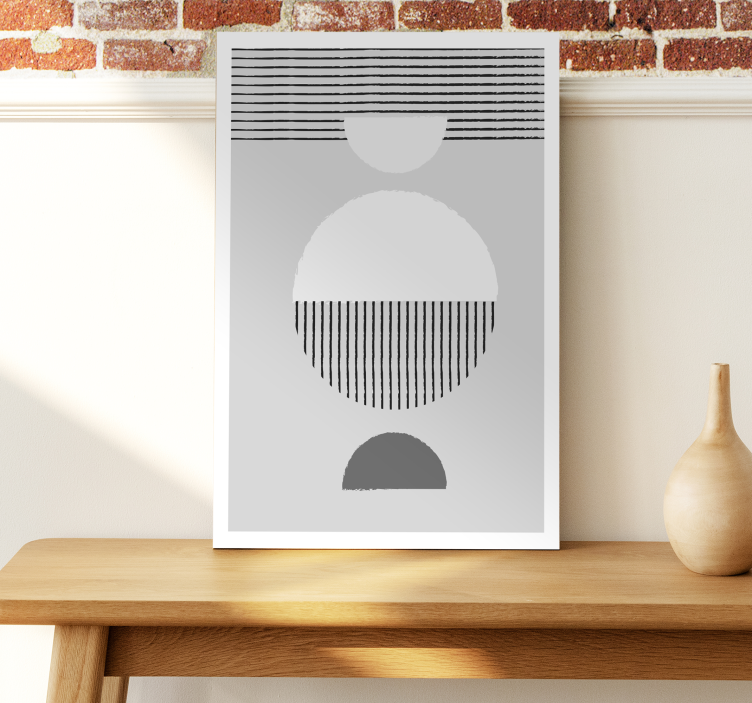 Dipinto sala da pranzo stile nordico - TenStickers