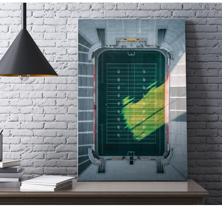 Quadri sportivi vista aerea dello stadio - TenStickers