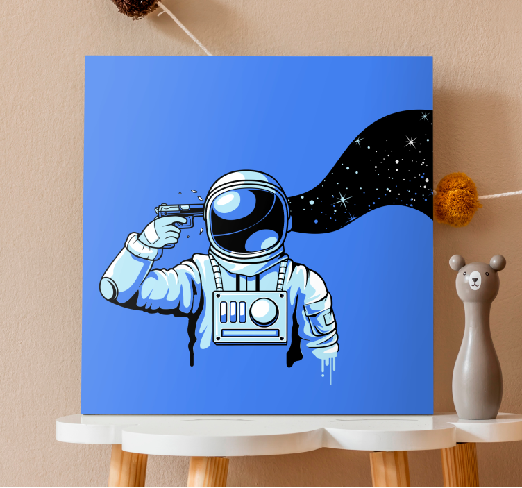 Altri quadri tiro astronauta - TenStickers