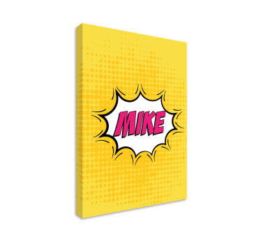 Quadro con nome Nome del fumetto - TenStickers
