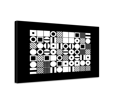 Dipinto geometrico modelli di forme astratte - TenStickers