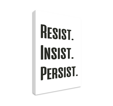 Dipinto con frase messaggio di empowerment - TenStickers