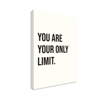 Quadro motivazionale con frase - TenStickers