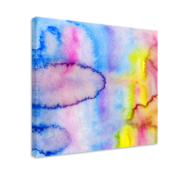 Dipinto astratto sfumature acquerello colorate - TenStickers