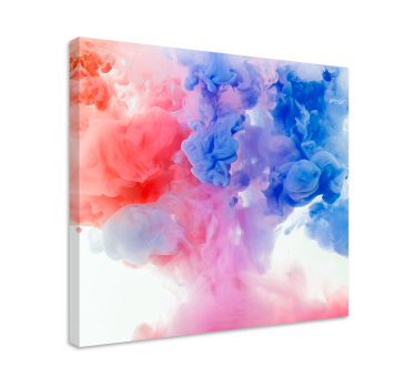 Dipinto astratto vortici di nuvole colorate - TenStickers