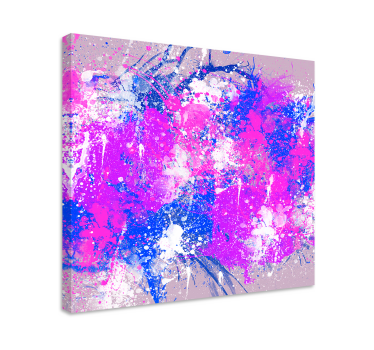 Dipinto astratto schizzi astratti vibranti - TenStickers