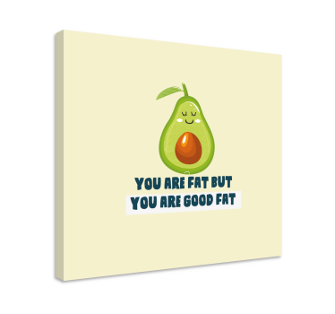 Quadro bodypositive con scritta - TenStickers
