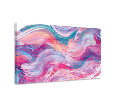 Dipinto astratto motivi vorticosi colorati - TenStickers