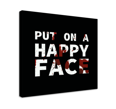 Dipinto con frase citazione ispiratrice - TenStickers