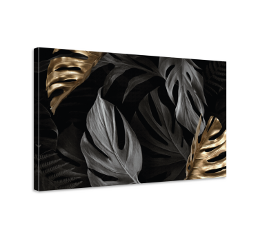 Quadro con piante Eleganti foglie tropicali - TenStickers