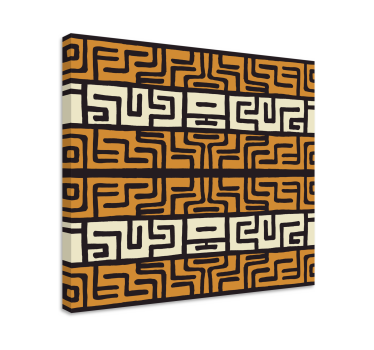 Quadro astratto Modello astratto in stile africano - TenStickers
