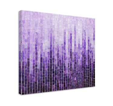 Quadro arte Motivo piastrelle effetto ombre - TenStickers