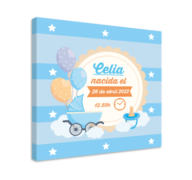 Quadri cameretta neonato festa di annuncio baby - TenStickers