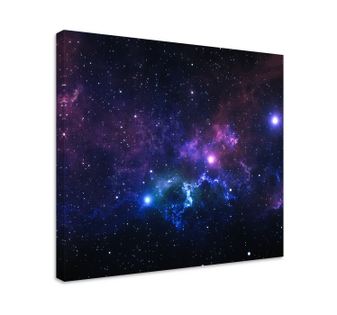 Quadro paesaggio Universo con migliaia di stelle - TenStickers