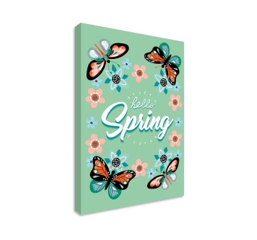 Dipinto salone ciao primavera - TenStickers