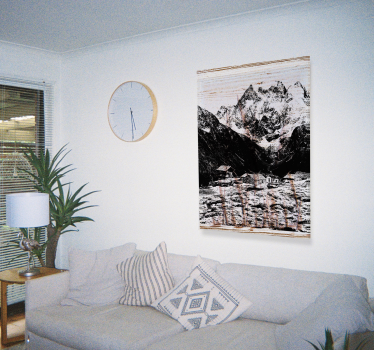 Quadro stampa paesaggio paesaggio di montagna - TenStickers