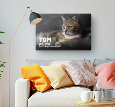 Dipinto salone epitaffio dell'animale domestico - TenStickers
