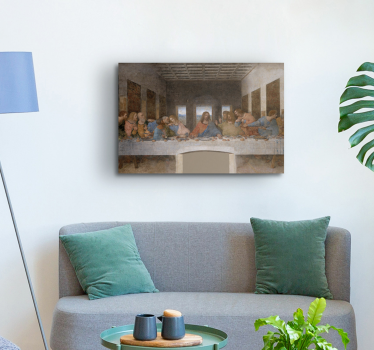 Arte dipinto il Cenacolo, noto anche come L'Ultima Cena, è un dip - TenStickers