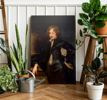 Arte dipinto ritratto di sé di Van DyckRitratto di sé di Van Dyck - TenStickers