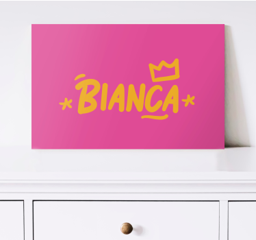 Dipinto con alfabeto e lettere esposizione creativa - TenStickers