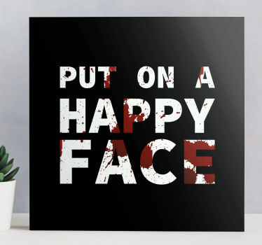Dipinto con frase citazione ispiratrice - TenStickers