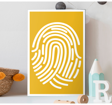 Quadro con impronta digitale - TenStickers