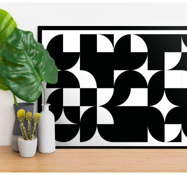 Quadro stile geometrico con stile astratto - TenStickers