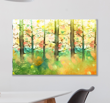 Quadro alberi Albero multicolore - TenStickers