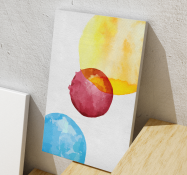 Dipinto astratto sfere astratte colorate - TenStickers