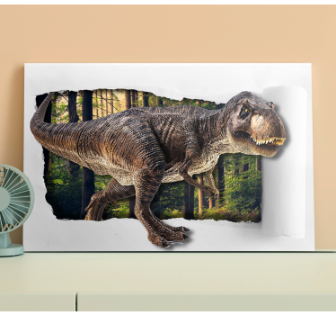 Quadro dinosauri Dinosauro 3d - TenStickers