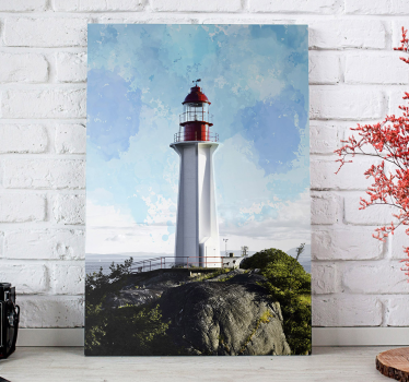 Quadro con paesaggio del faro - TenStickers