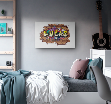 Quadro personalizzato per cameretta bambini - TenStickers