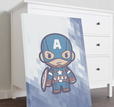 Quadro stampe supereroi  Avengers supereroi per bambini - TenStickers