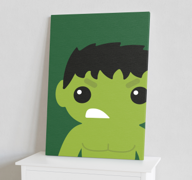 Quadro stampe supereroi Supereroi hulk infantil - TenStickers