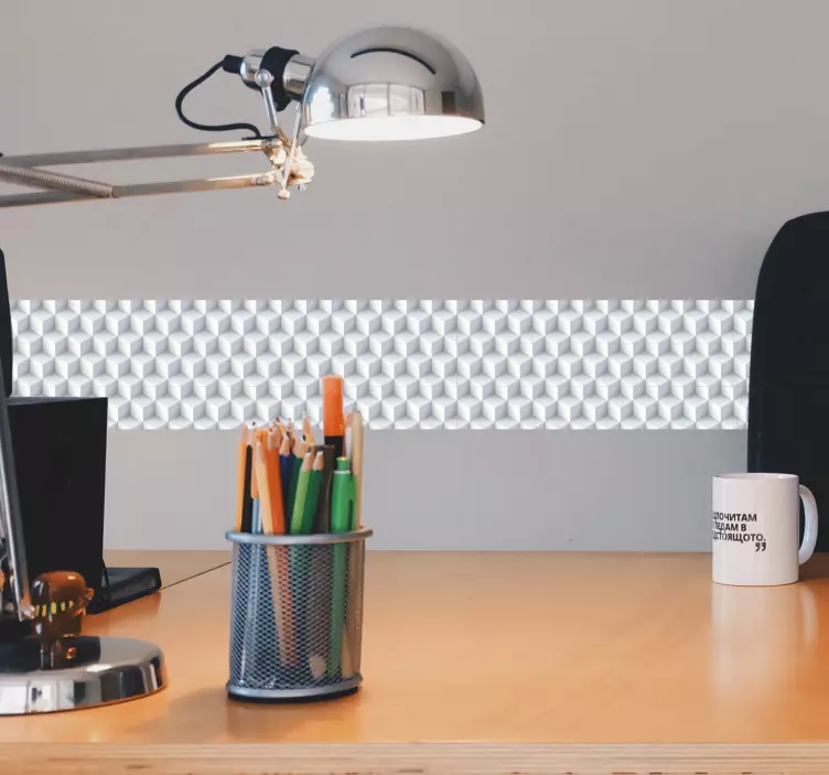 Mantovane adesive per pareti 3D - TenStickers