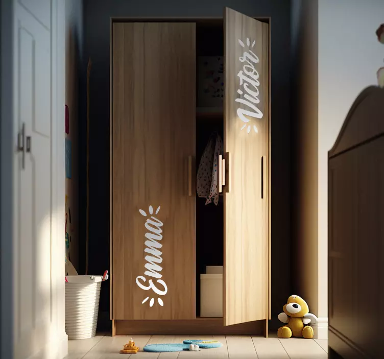 Adesivo per mobili per soggiorno - TenStickers