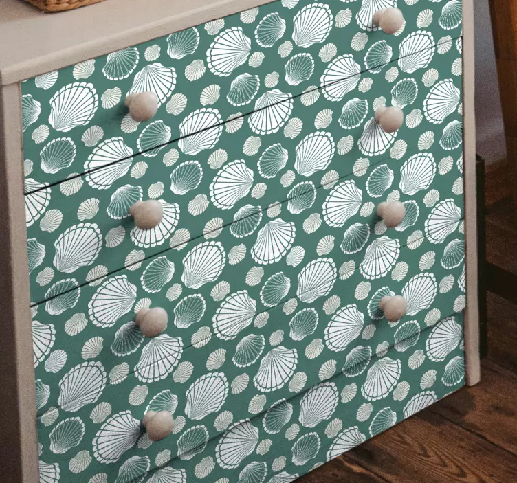 Adesivi animali per bambini copertura stampa a conchiglia - TenStickers