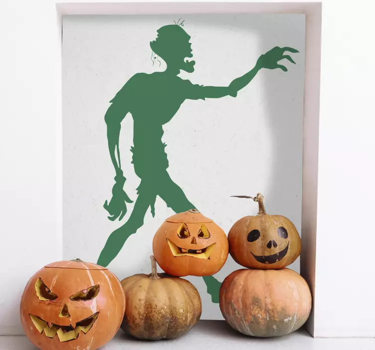 Adesivo cameretta pericolo zombi - TenStickers