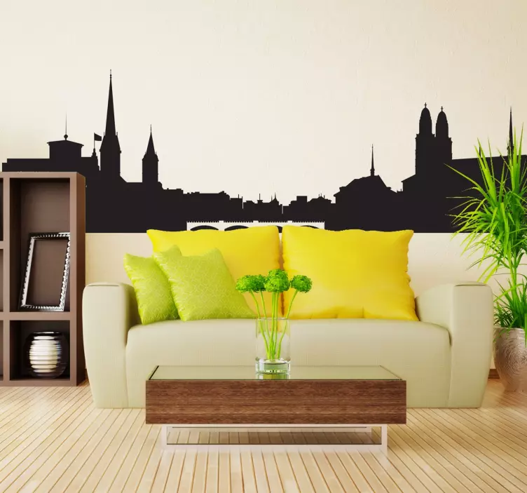 Adesivo decoraivo Zurigo monocolore - TenStickers