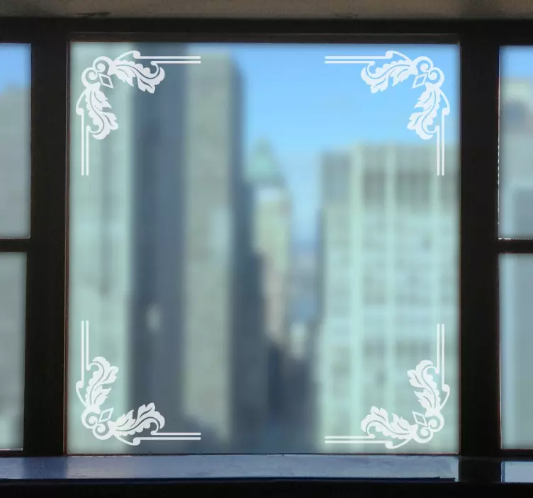 Adesivo decorativo finestre - TenStickers