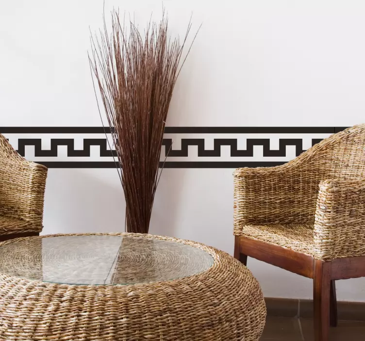 Adesivo murale camera da letto stile egiziano - TenStickers