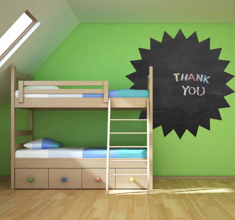 Adesivo murale lavagna millepunte - TenStickers