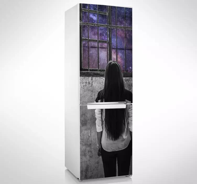 Adesivo murale vista spazio - TenStickers