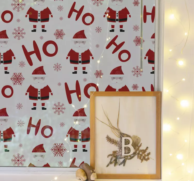 Adesivo natale personaggi di babbo natale - TenStickers