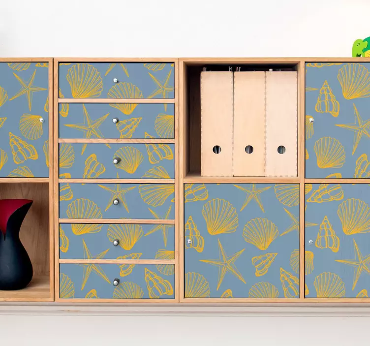 Adesivo natura conchiglie e stelle - TenStickers