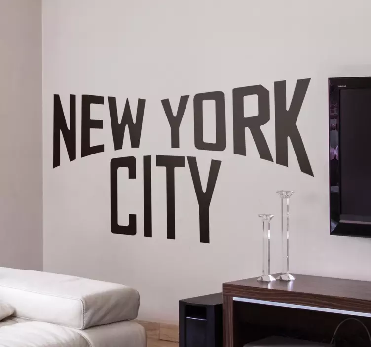 Adesivo New York City - TenStickers