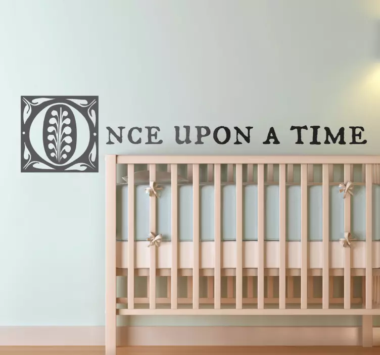 Adesivo once upon a time - TenStickers