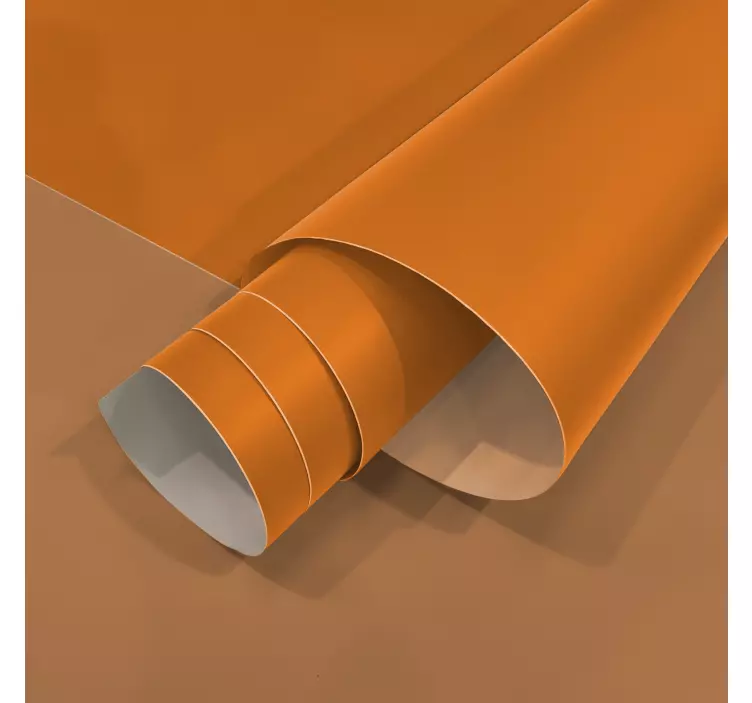 Carta adesiva per mobile arancione opaco - TenStickers